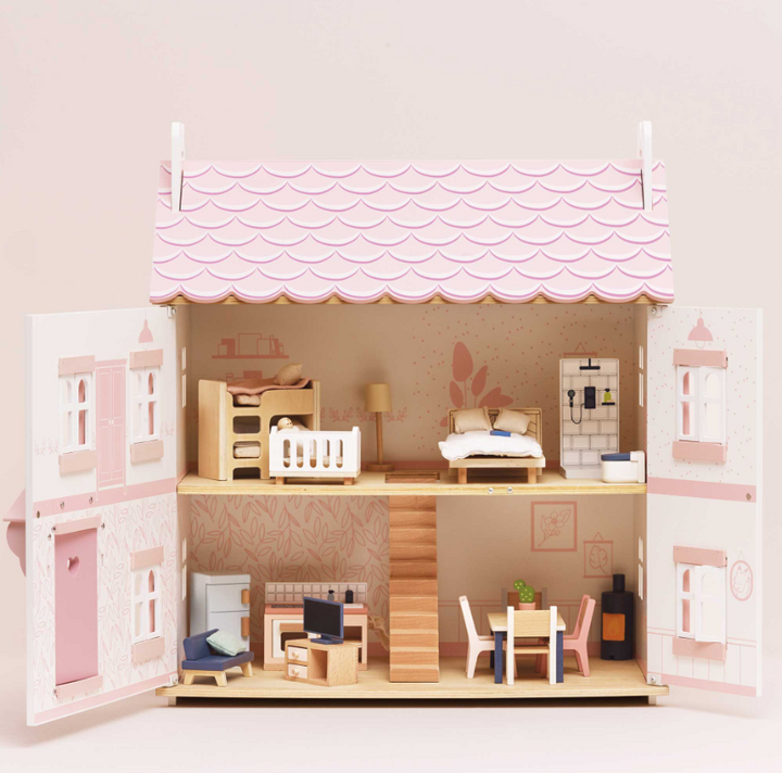 Le Toy Van Complete Dolls House Furniture Set - 35 Pieces