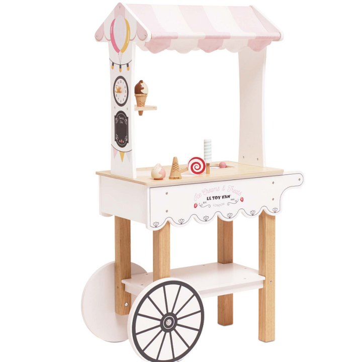 Le Toy Van Ice Cream Trolley Market Stall