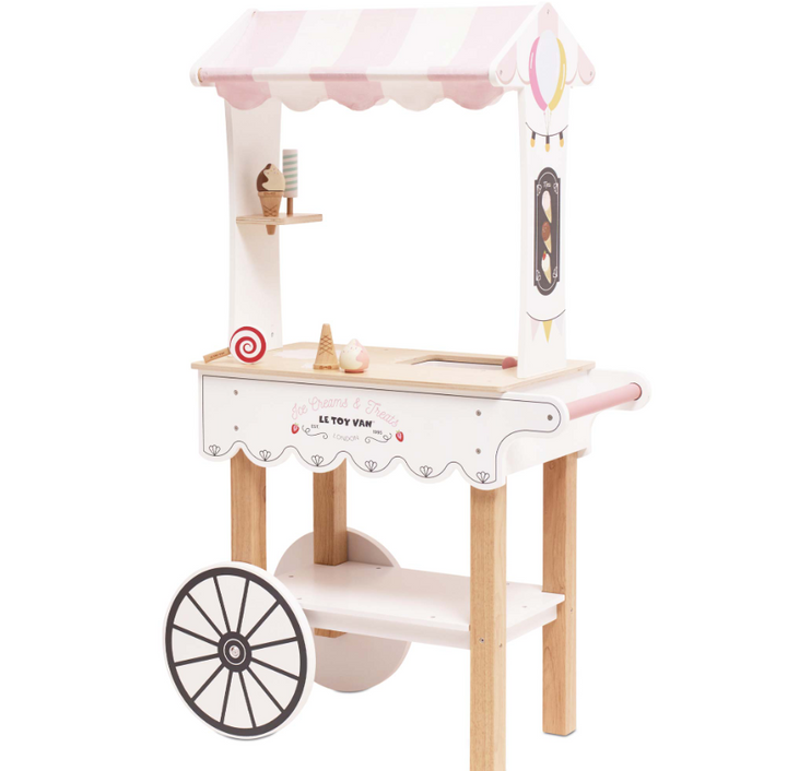 Le Toy Van Ice Cream Trolley Market Stall