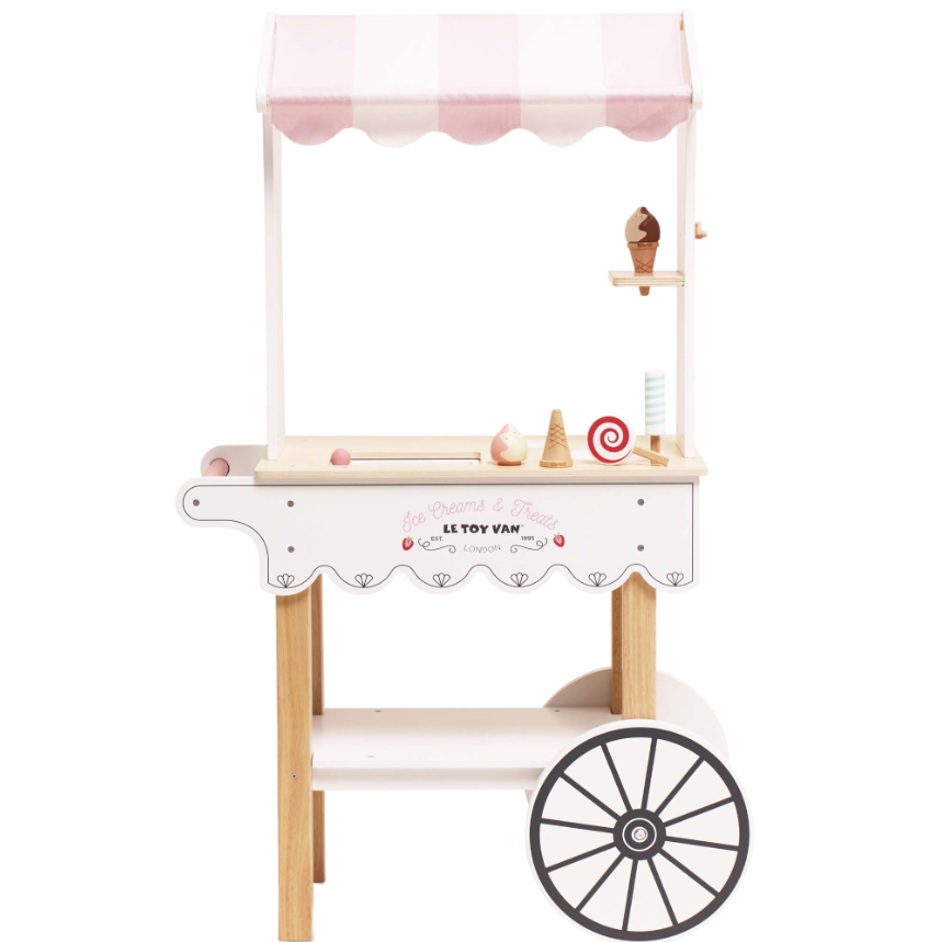 Le Toy Van Ice Cream Trolley Market Stall