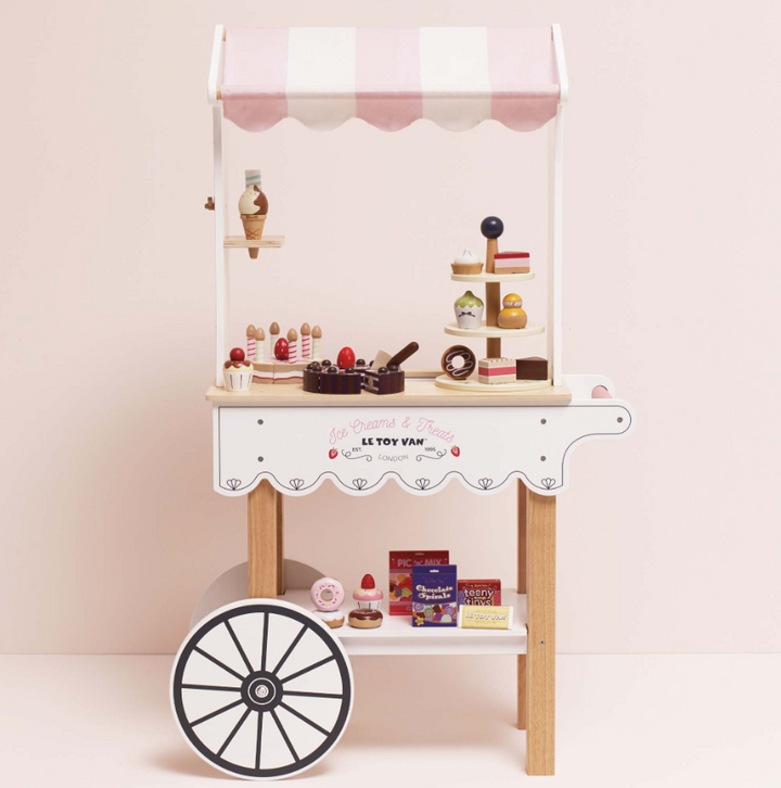 Le Toy Van Ice Cream Trolley Market Stall