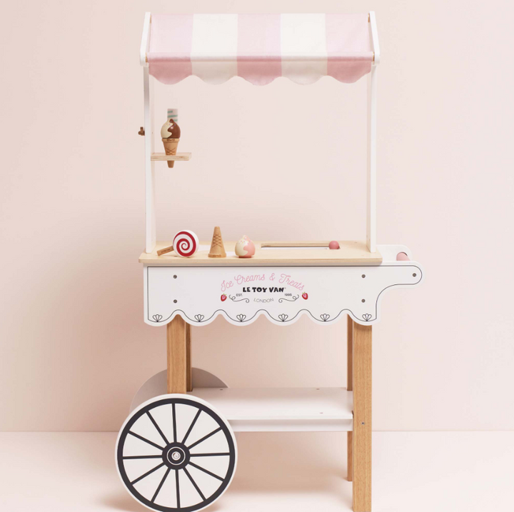 Le Toy Van Ice Cream Trolley Market Stall