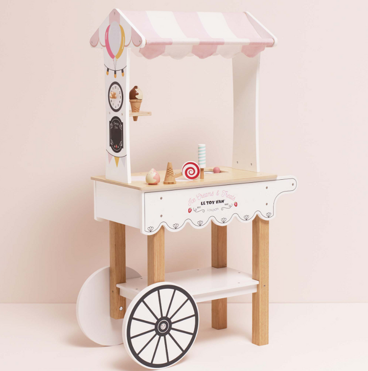 Le Toy Van Ice Cream Trolley Market Stall