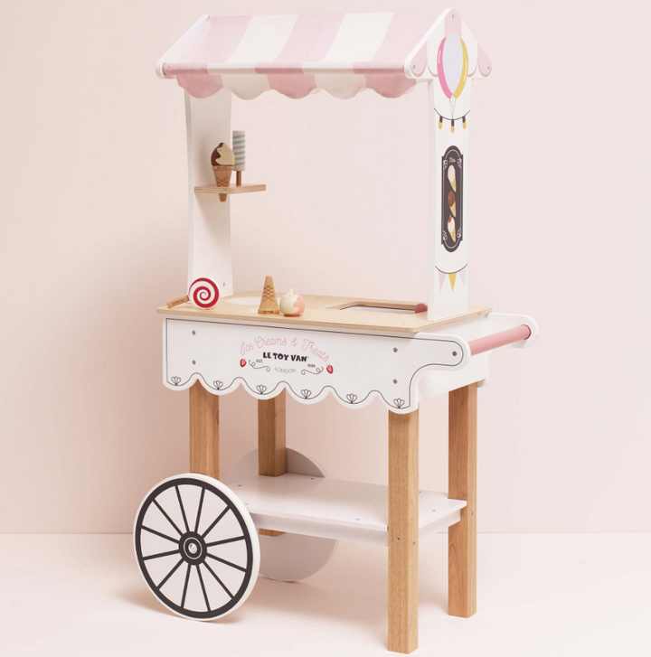 Le Toy Van Ice Cream Trolley Market Stall