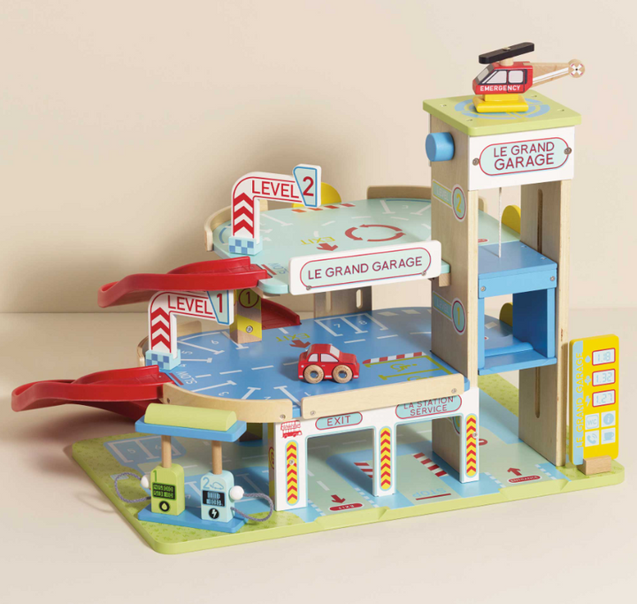 Le Toy Van Le Grand Wooden Garage