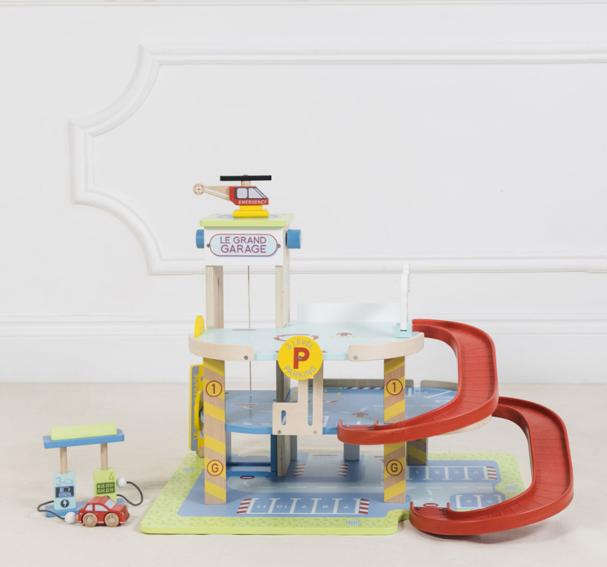 Le Toy Van Le Grand Wooden Garage