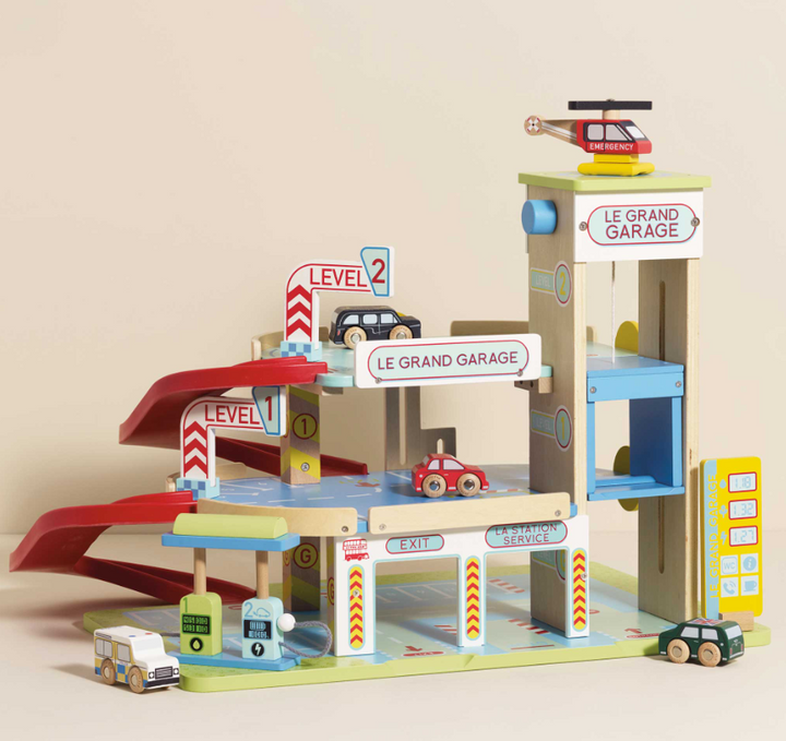 Le Toy Van Le Grand Wooden Garage
