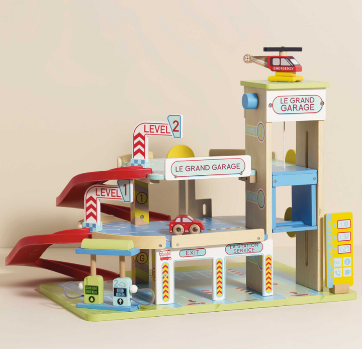 Le Toy Van Le Grand Wooden Garage