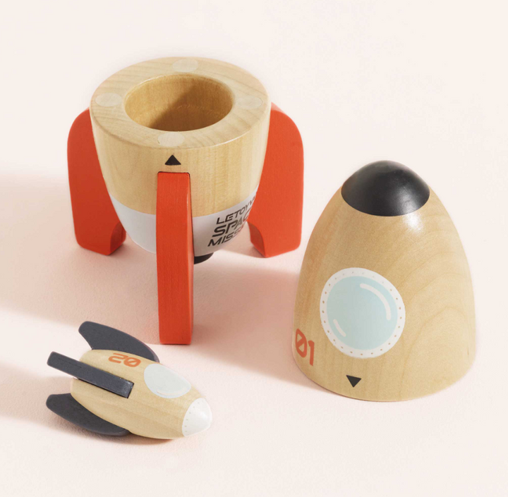 Le Toy Van Le Toy Van Magnetic Space Rocket Duo