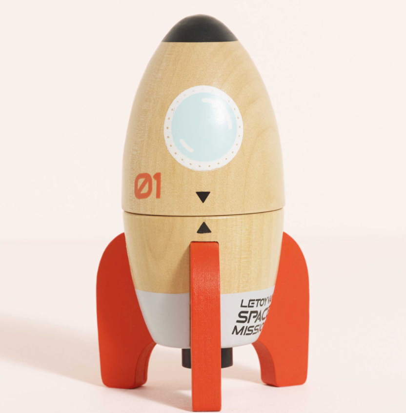 Le Toy Van Le Toy Van Magnetic Space Rocket Duo