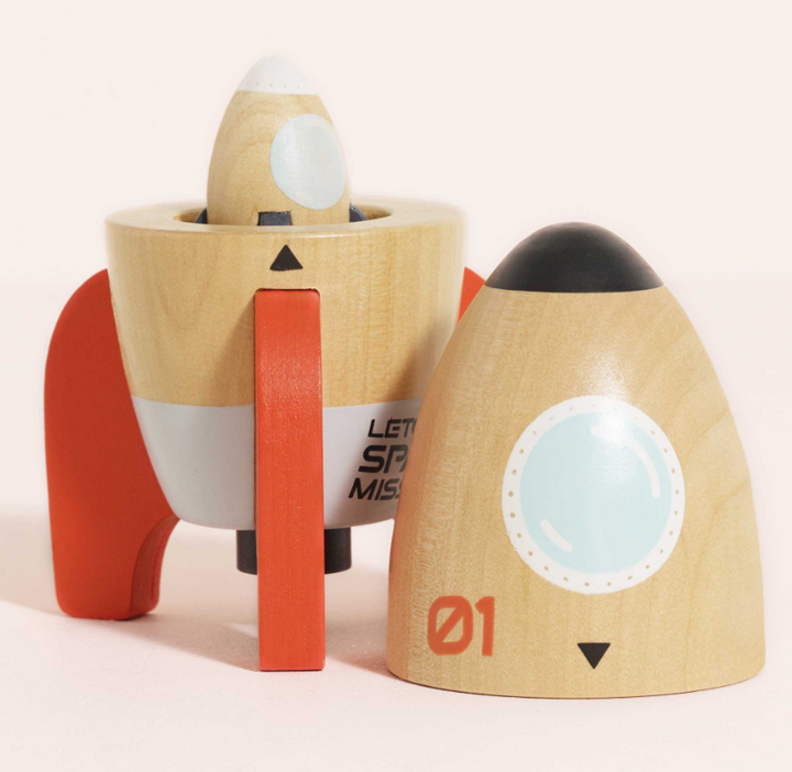 Le Toy Van Le Toy Van Magnetic Space Rocket Duo