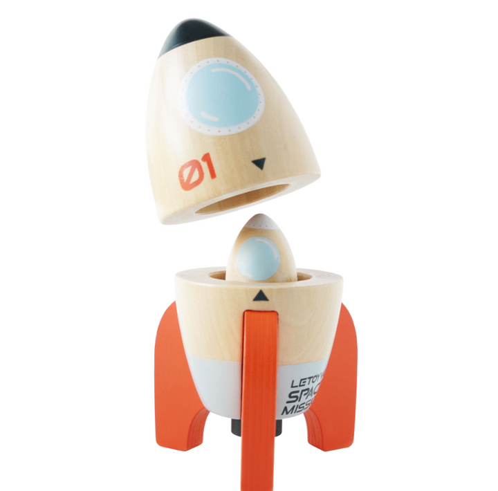 Le Toy Van Le Toy Van Magnetic Space Rocket Duo