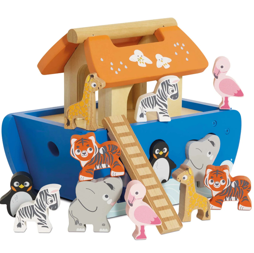 Le Toy Van Noah's Ark & Animals Shape Sorter
