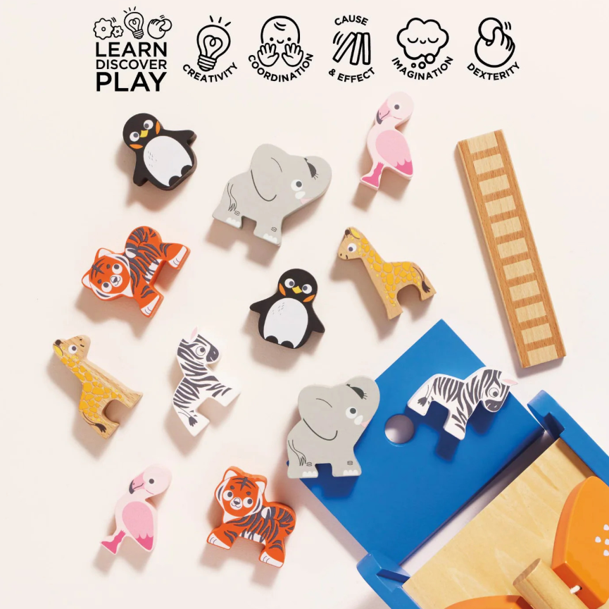 Le Toy Van Noah's Ark & Animals Shape Sorter