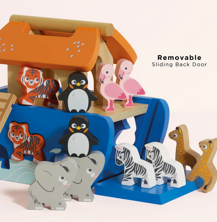 Le Toy Van Noah's Ark & Animals Shape Sorter