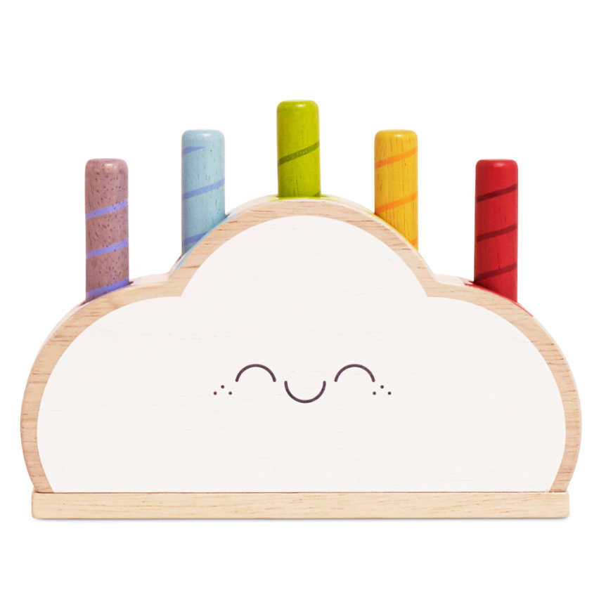 Le Toy Van Rainbow Cloud Pop-Up Toy - 6 Piece