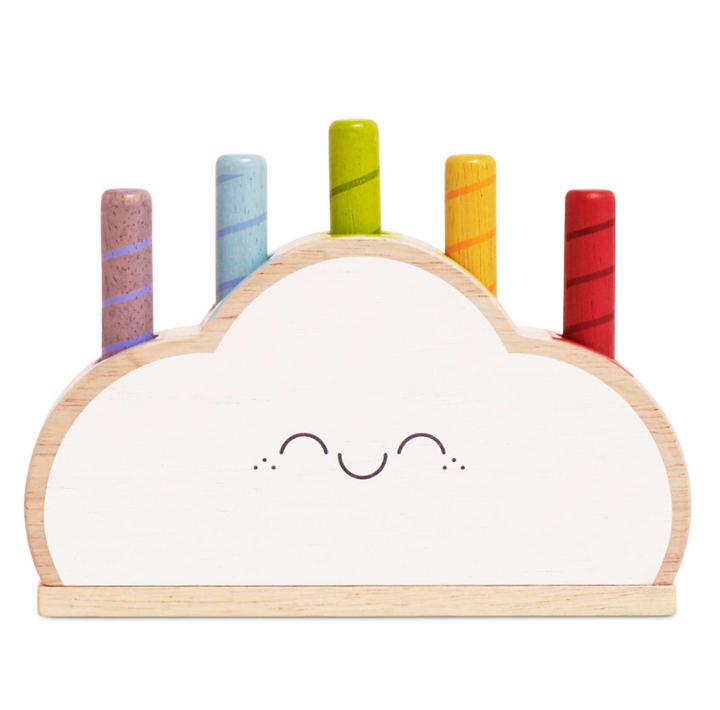 Le Toy Van Rainbow Cloud Pop-Up Toy - 6 Piece