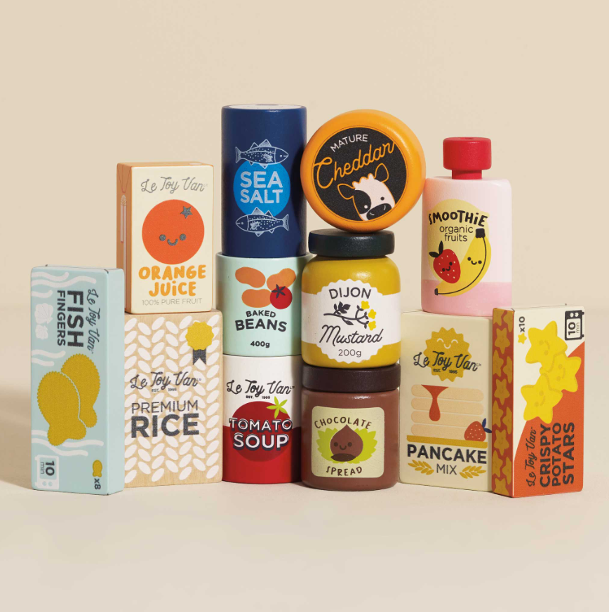 Le Toy Van Supermarket Grocery Weekly Shop