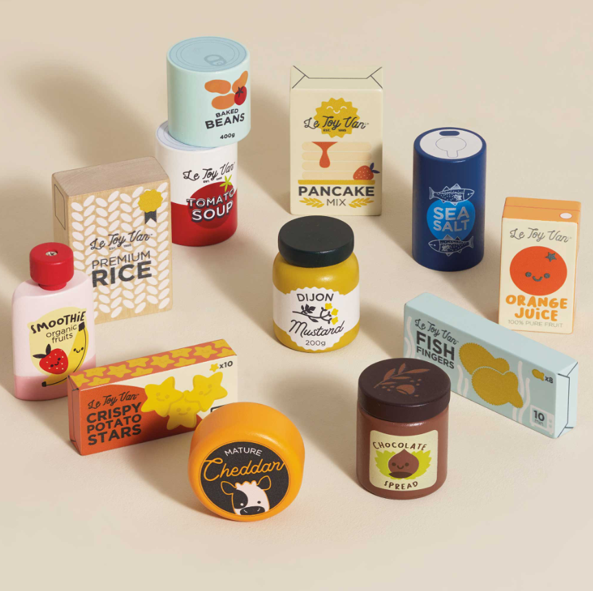 Le Toy Van Supermarket Grocery Weekly Shop