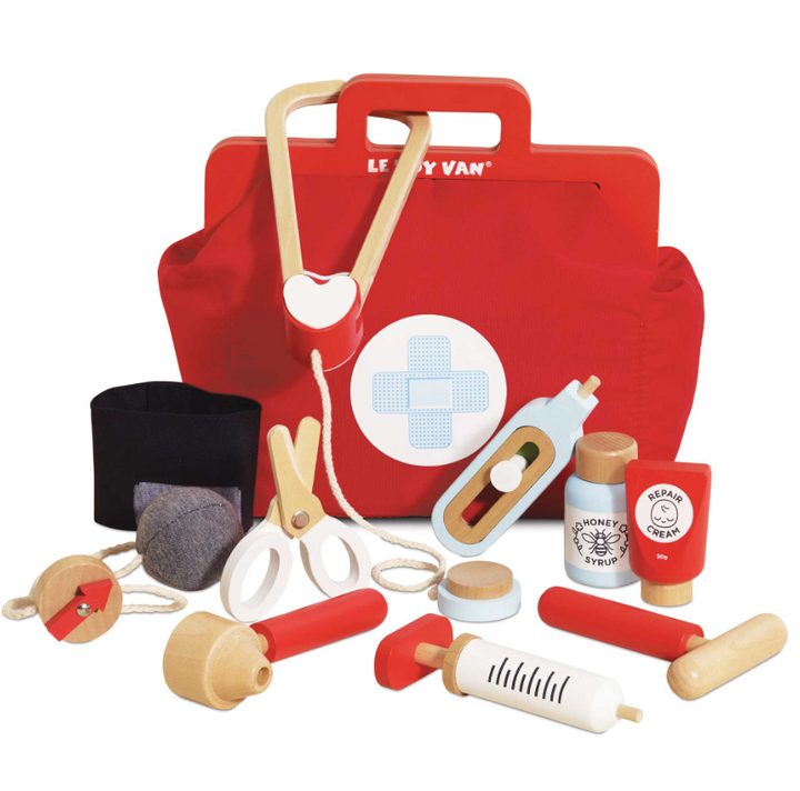 Le Toy Van Vintage Doctor Roleplay Wooden Kit