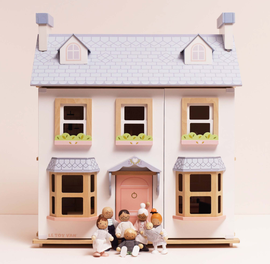 Le Toy Van Wooden Dolls House Family
