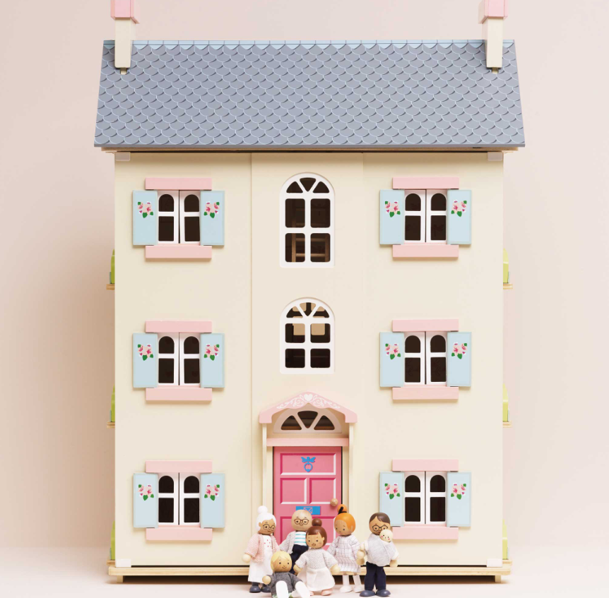 Le Toy Van Wooden Dolls House Family