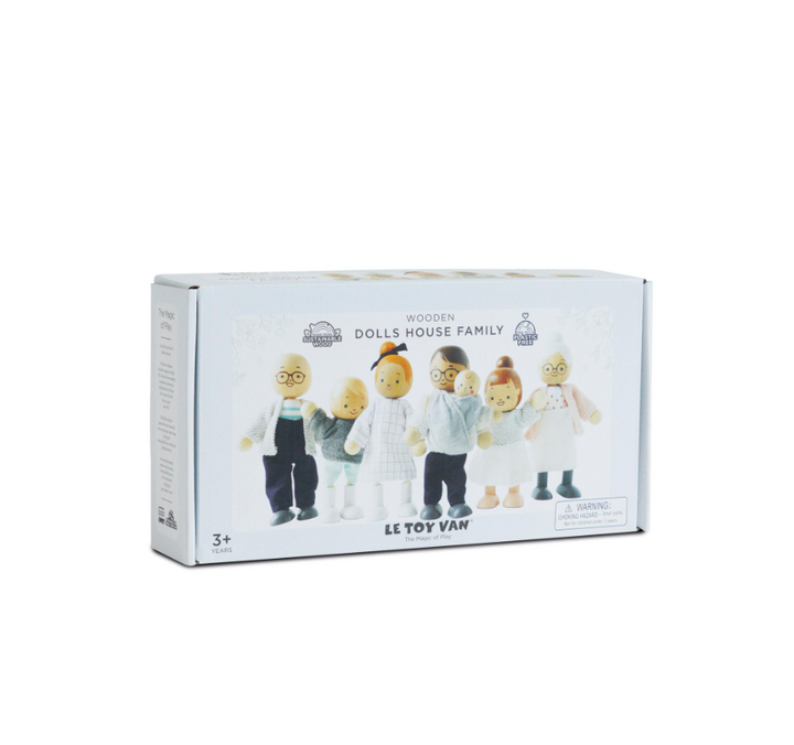 Le Toy Van Wooden Dolls House Family