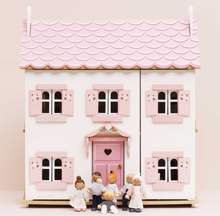 Le Toy Van Wooden Dolls House Family