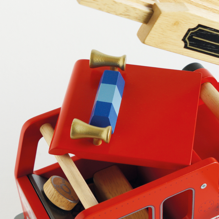 Le Toy Van Wooden Fire Engine
