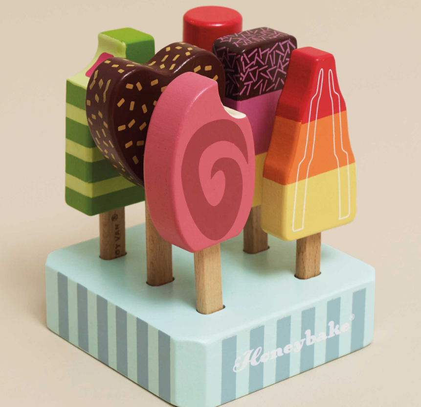 Le Toy Van Wooden Ice Lollies Popsicles