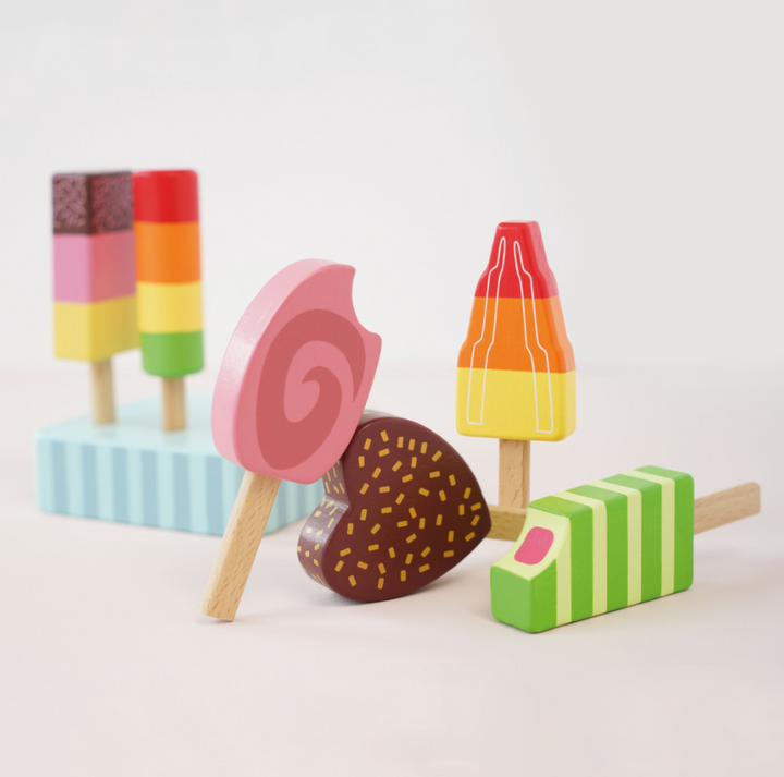 Le Toy Van Wooden Ice Lollies Popsicles