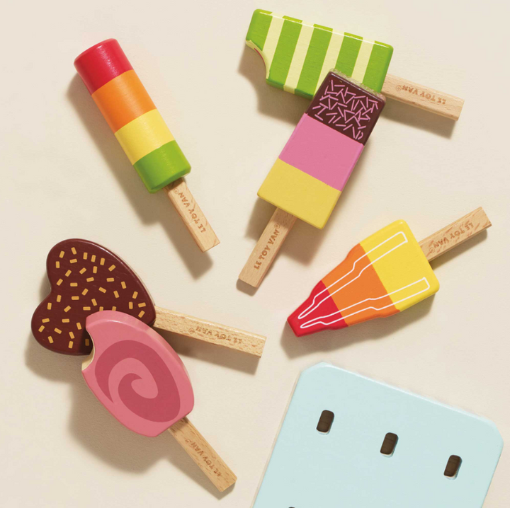 Le Toy Van Wooden Ice Lollies Popsicles