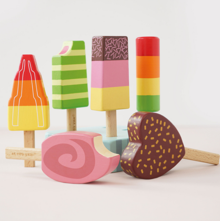 Le Toy Van Wooden Ice Lollies Popsicles