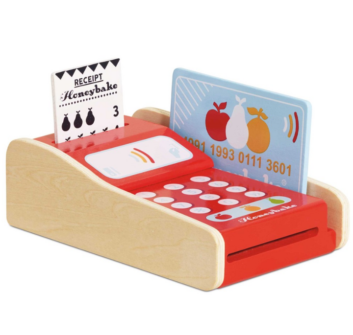 Le Toy Van Wooden Shop Card Machine