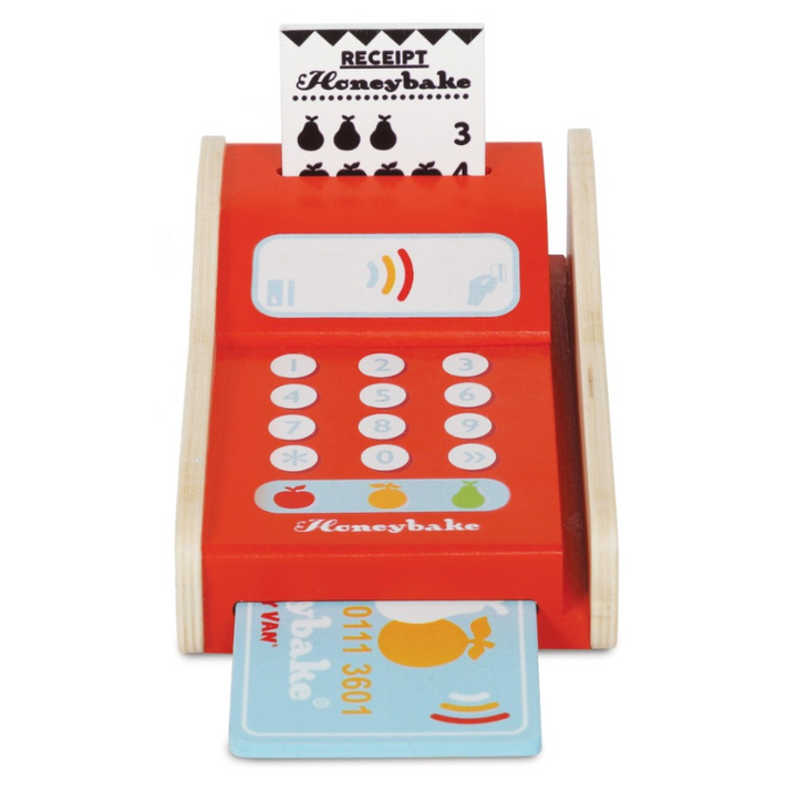 Le Toy Van Wooden Shop Card Machine