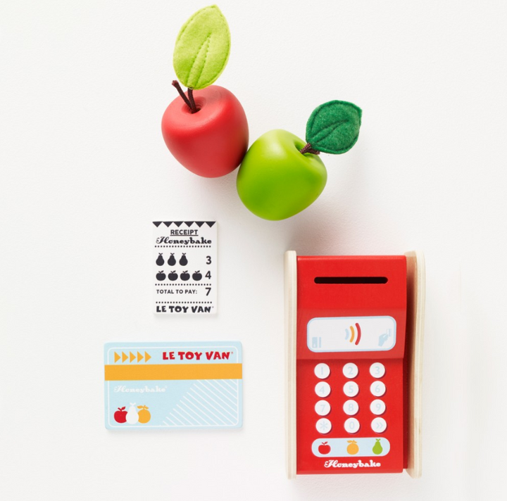 Le Toy Van Wooden Shop Card Machine