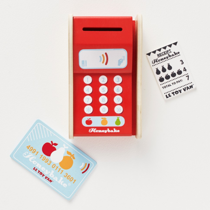 Le Toy Van Wooden Shop Card Machine