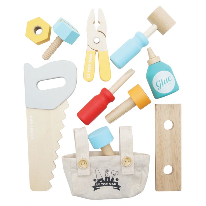 Le Toy Van Wooden Tool Box & Tools