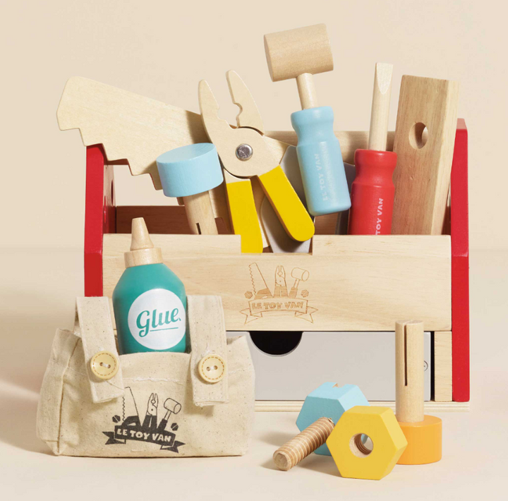 Le Toy Van Wooden Tool Box & Tools