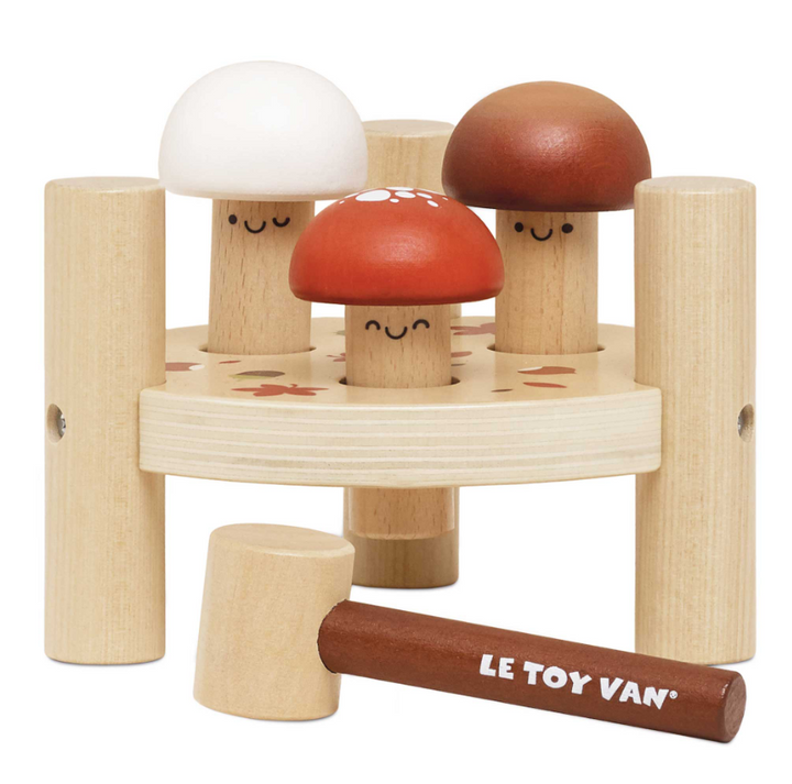 Le Toy Van Woodland Mushroom Hammer Game