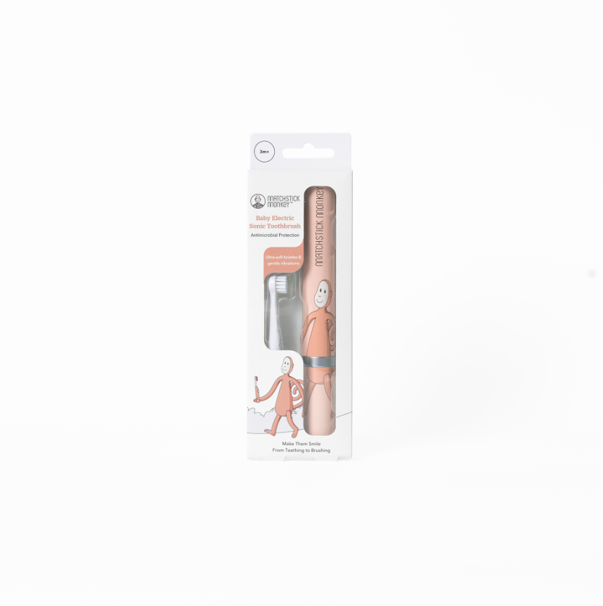 Matchstick Monkey Baby Sonic Toothbrush | 4 Colors