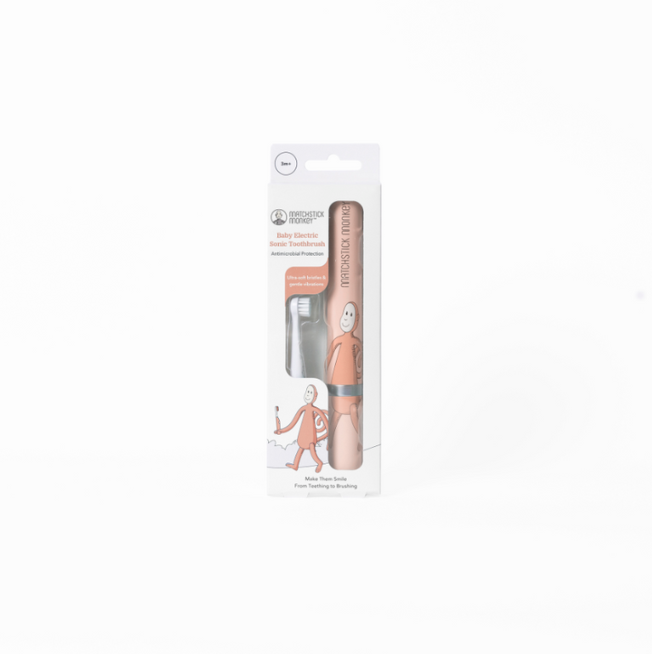 Matchstick Monkey Baby Sonic Toothbrush | 4 Colors