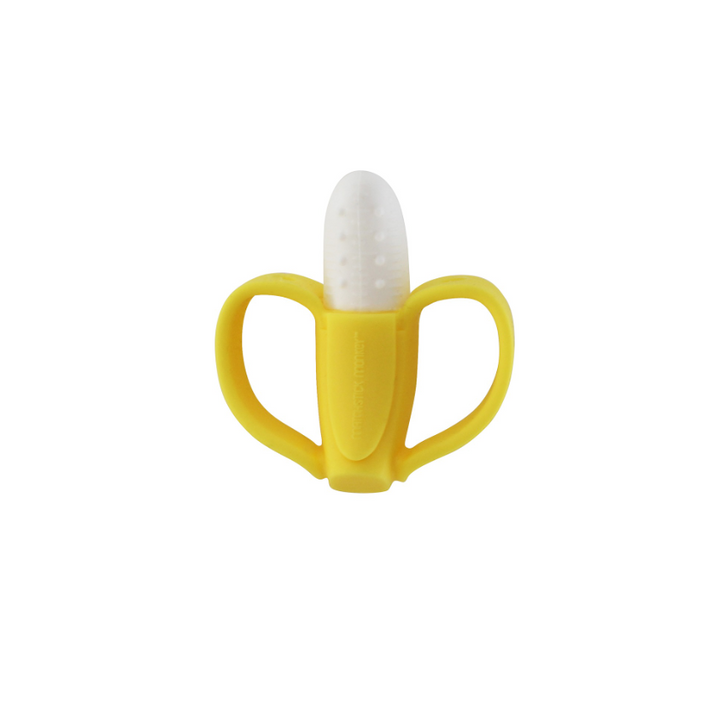 Matchstick Monkey Banana Soother and Teether - Yellow