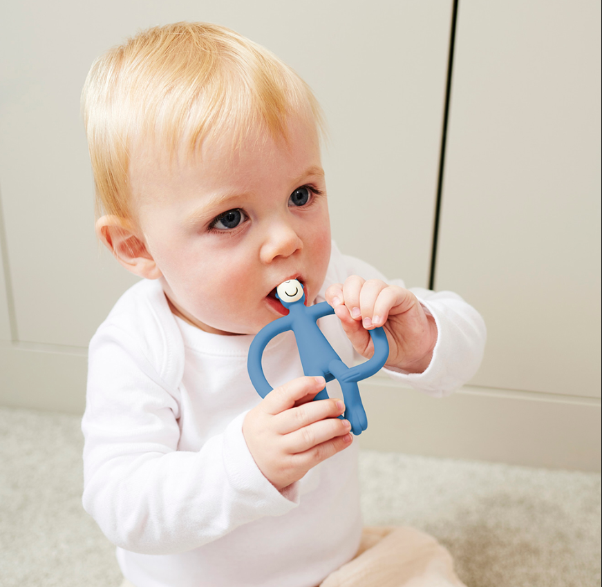 Matchstick Monkey Original Teething Toy with Tail | 9 Colors