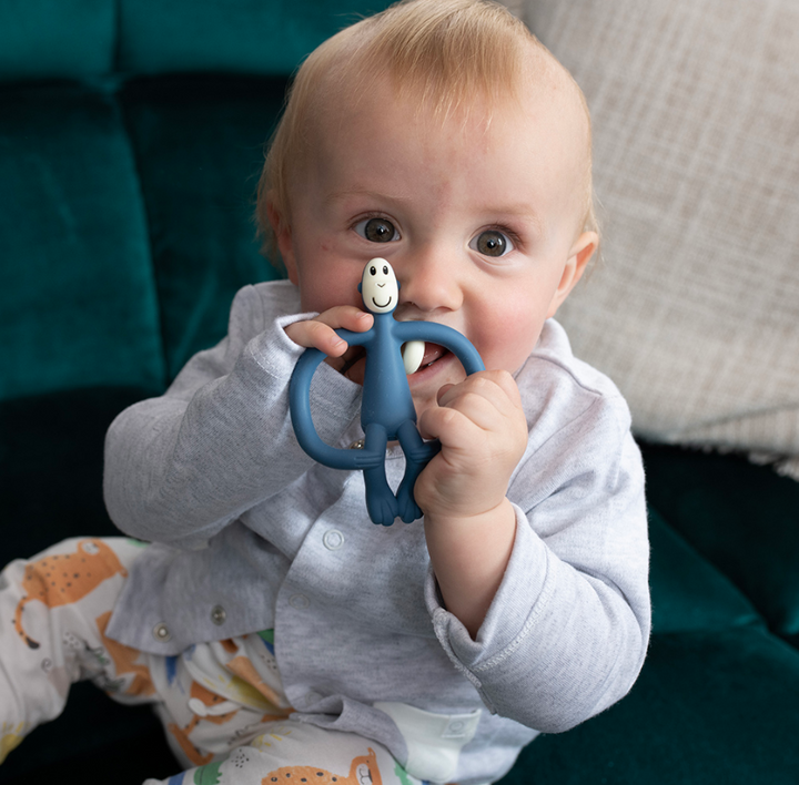Matchstick Monkey Original Teething Toy with Tail | 9 Colors