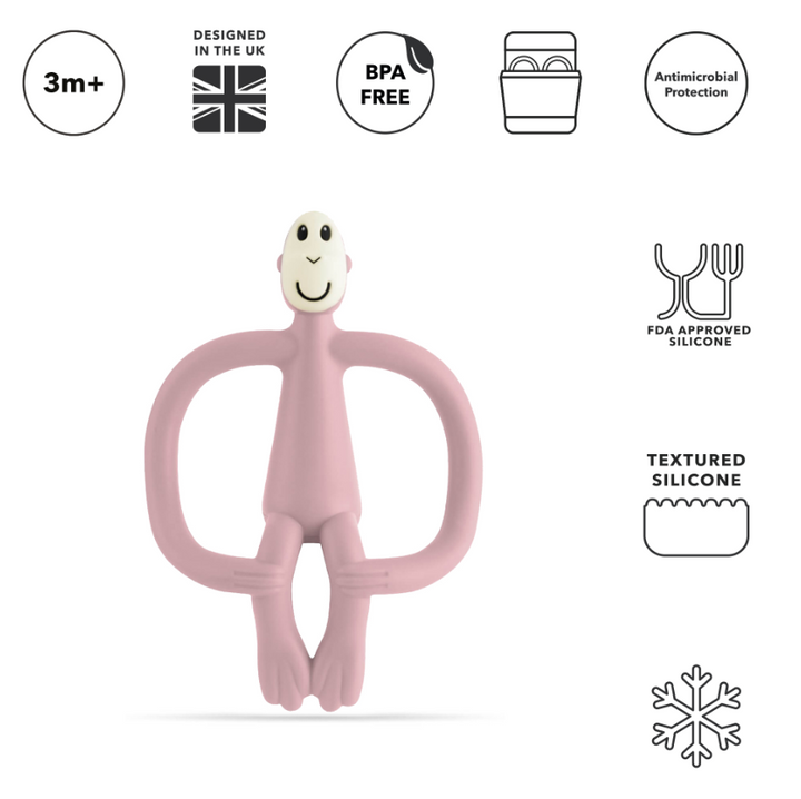 Matchstick Monkey Original Teething Toy with Tail | 9 Colors