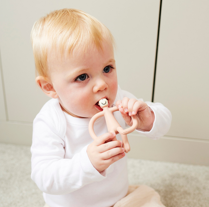Matchstick Monkey Original Teething Toy with Tail | 9 Colors