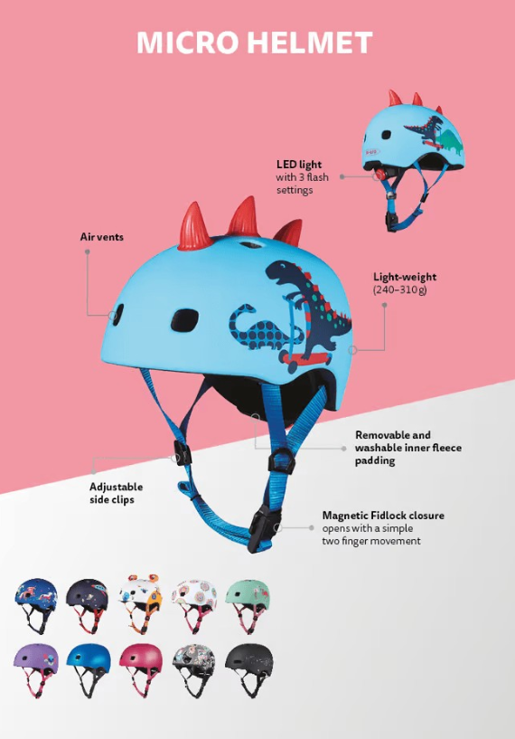 Micro 3D Dragon Helmet - Small