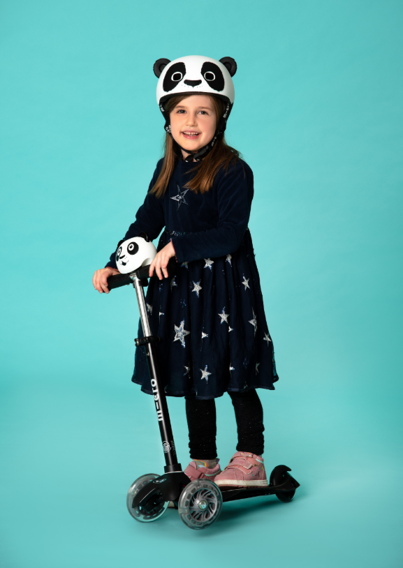Micro 3D Panda Helmet - Small