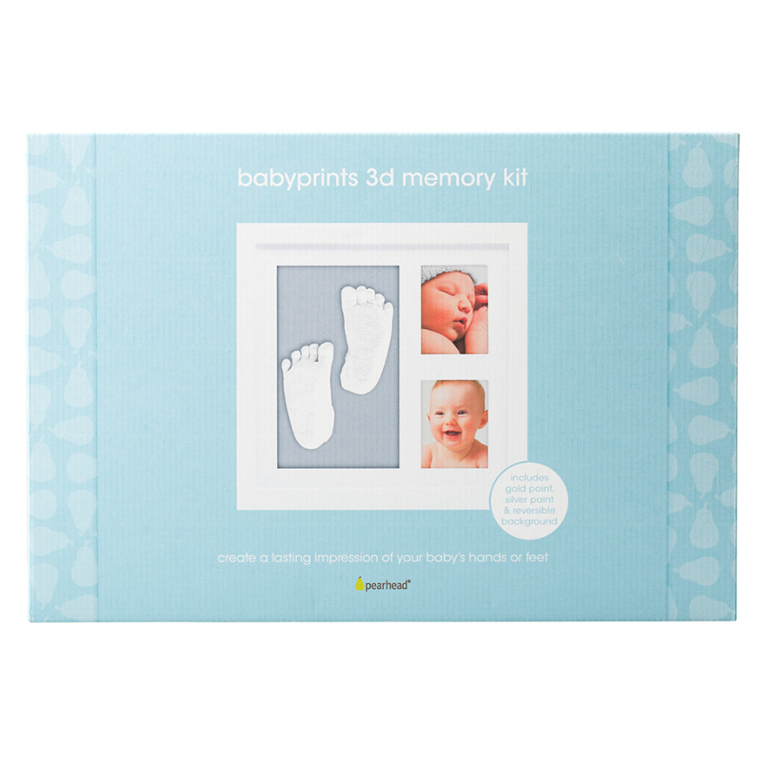 Pearhead Babyprints 3D Memory Kit - White